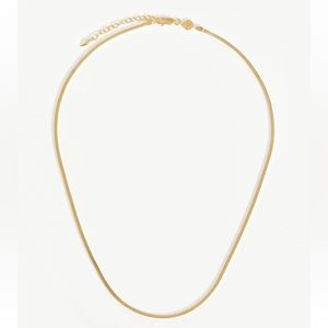 Missoma x Lucy Williams Square Snake Chain Necklace